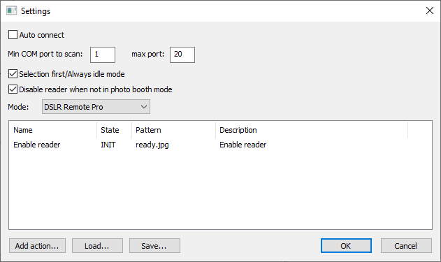 settings selection first ex2